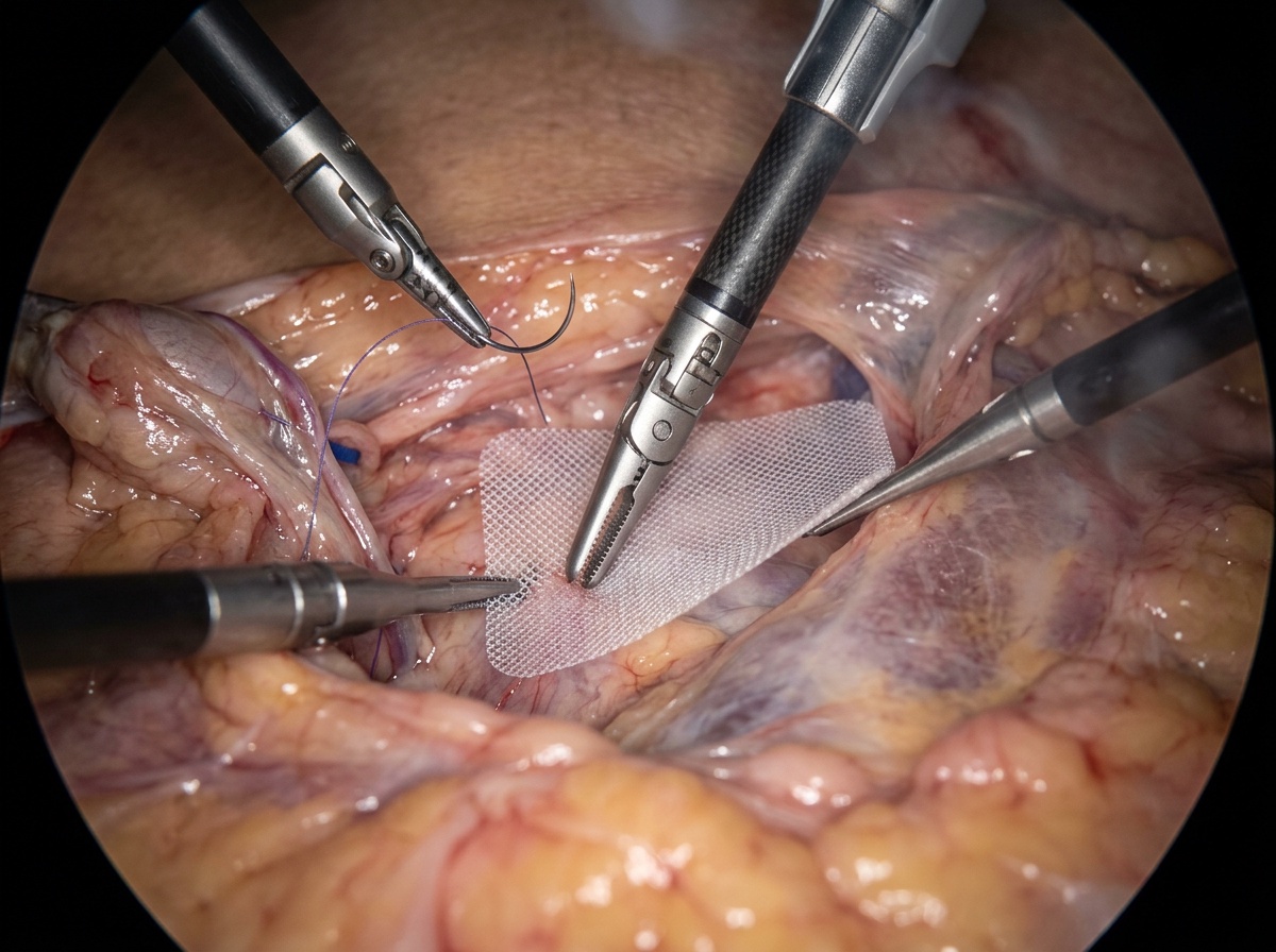 Robotic Hernia Repair illustration